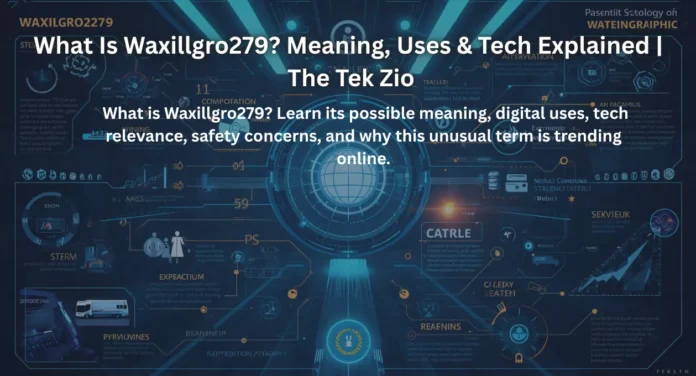 What Is Waxillgro279? Meaning, Uses & Tech Explained | The Tek Zio