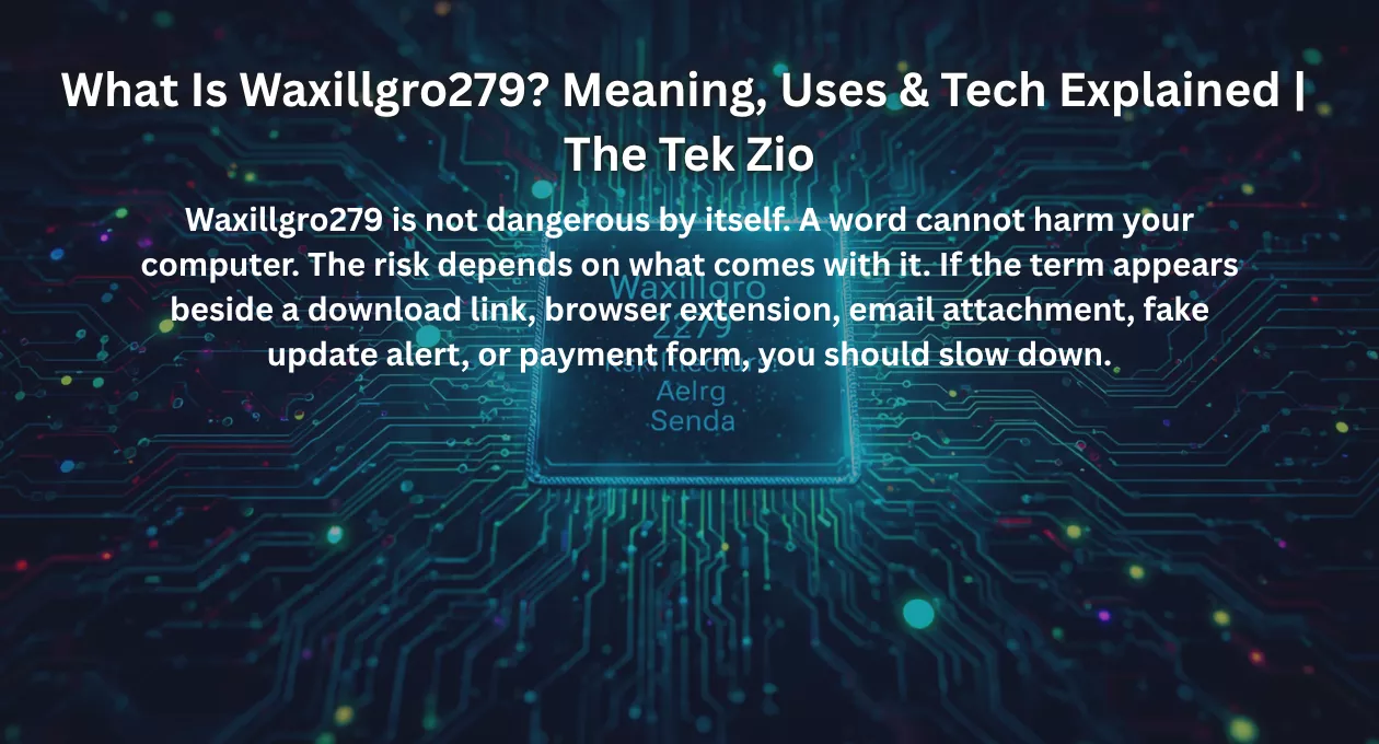 What Is Waxillgro279? Meaning, Uses & Tech Explained | The Tek Zio