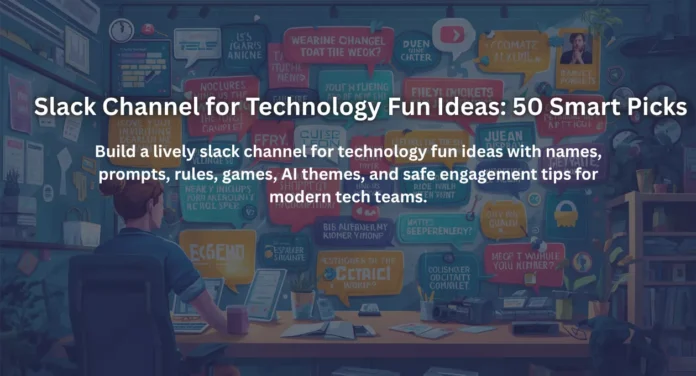 Slack Channel for Technology Fun Ideas: 50 Smart Picks
