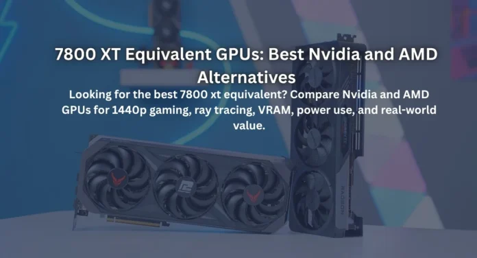 7800 xt equivalent