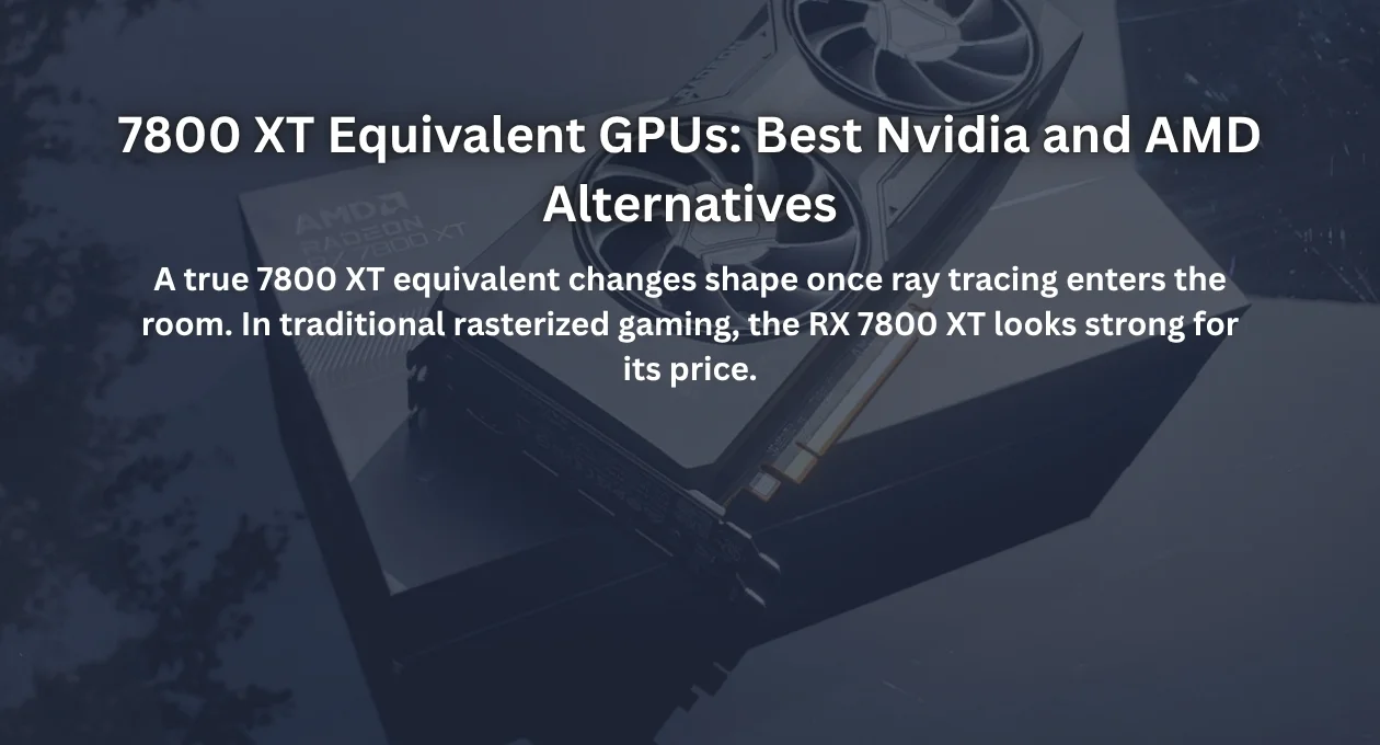 7800 xt equivalent