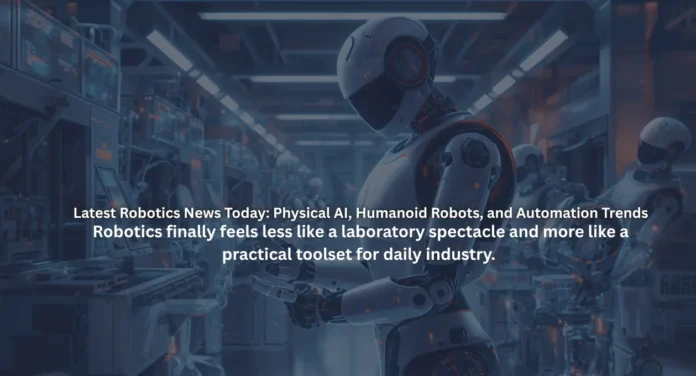 Latest Robotics News Today