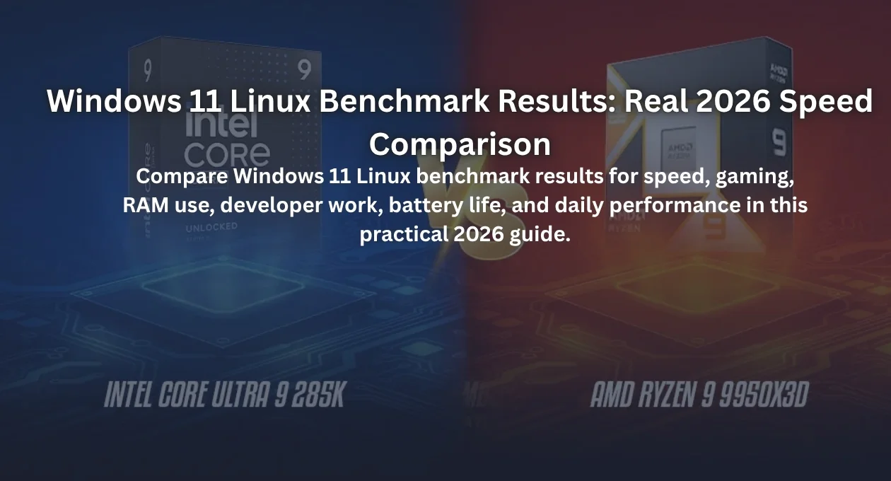 Windows 11 Linux benchmark results