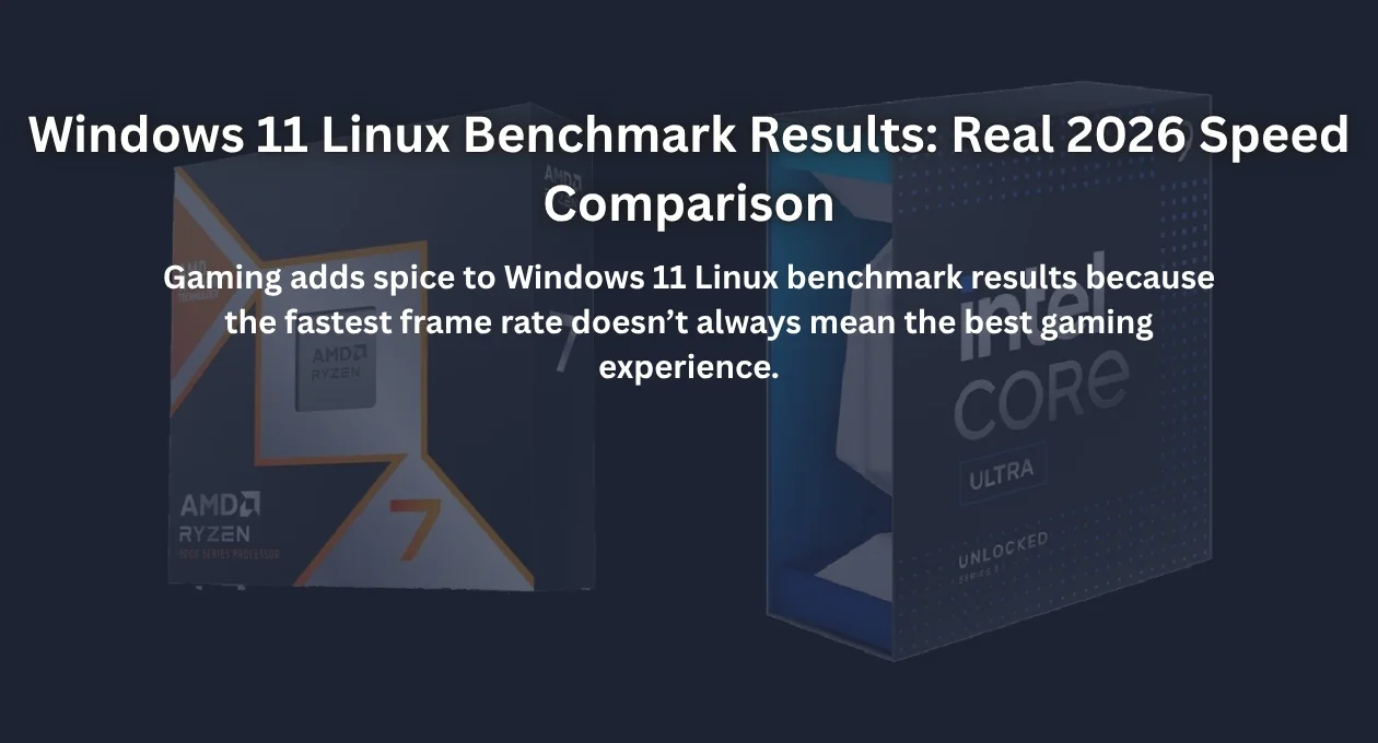 Windows 11 Linux benchmark results