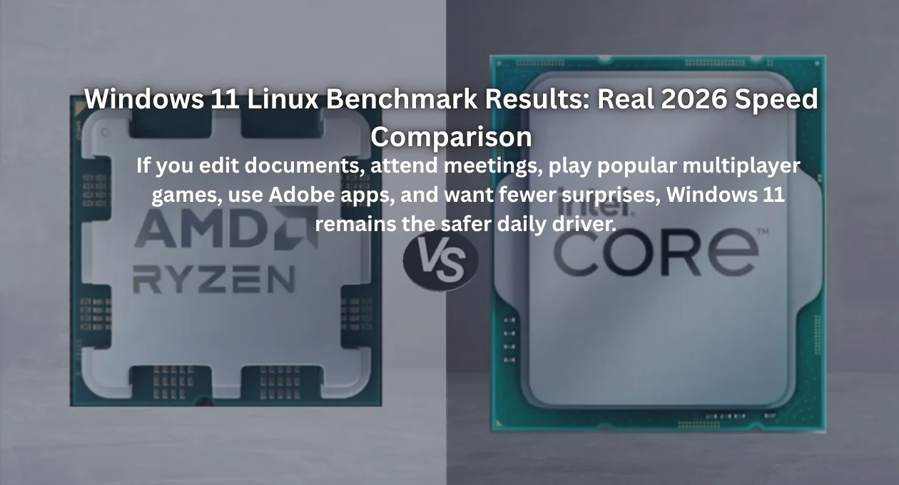Windows 11 Linux benchmark results