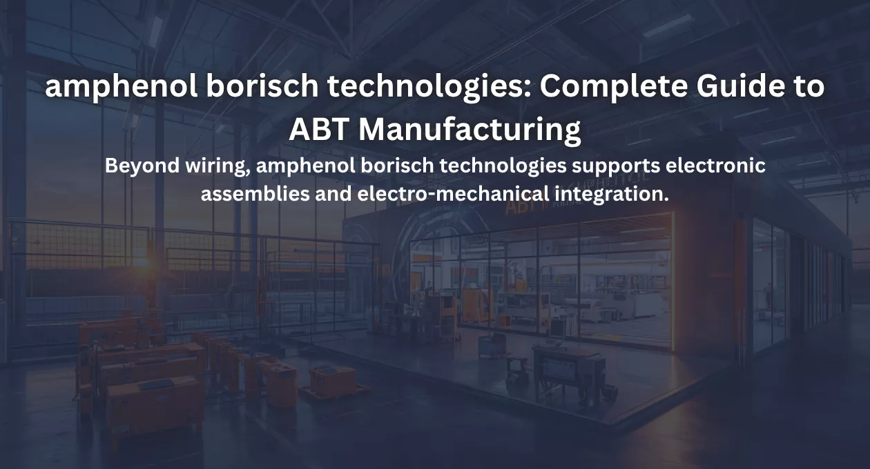amphenol borisch technologies: Complete Guide to ABT Manufacturing