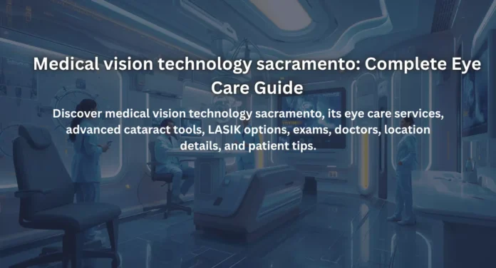 Medical vision technology sacramento: Complete Eye Care Guide