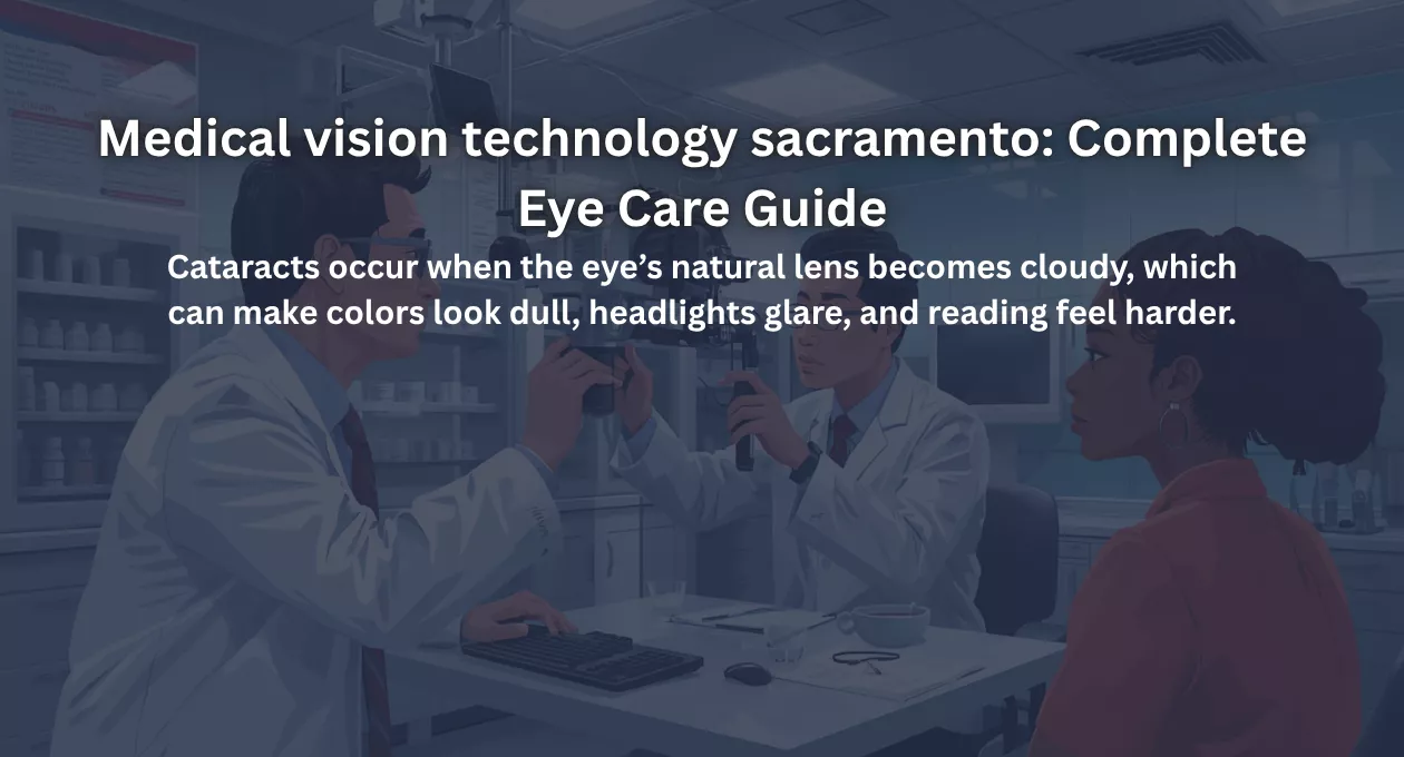 Medical vision technology sacramento: Complete Eye Care Guide