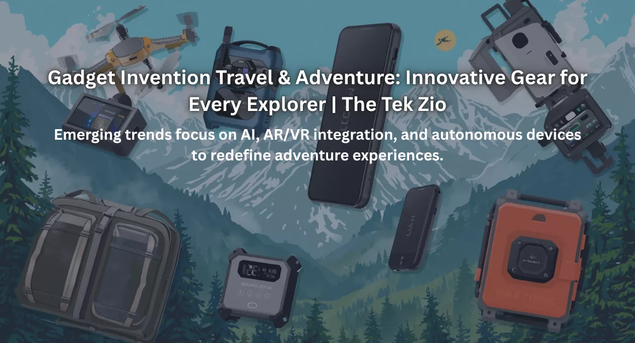 Gadget Invention Travel & Adventure: Innovative Gear for Every Explorer | The Tek Zio