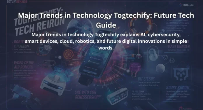 Major Trends in Technology Togtechify: Future Tech Guide