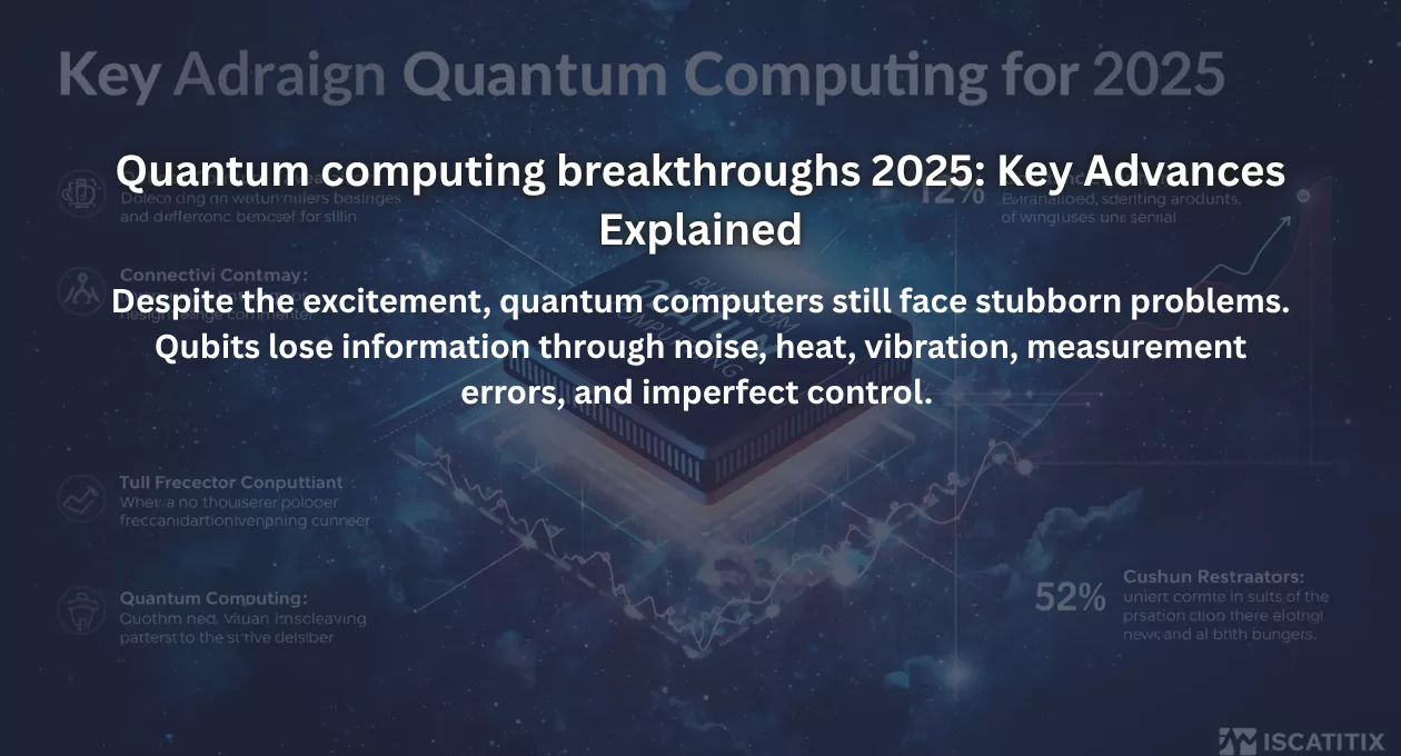 Quantum computing breakthroughs 2025: Key Advances Explained