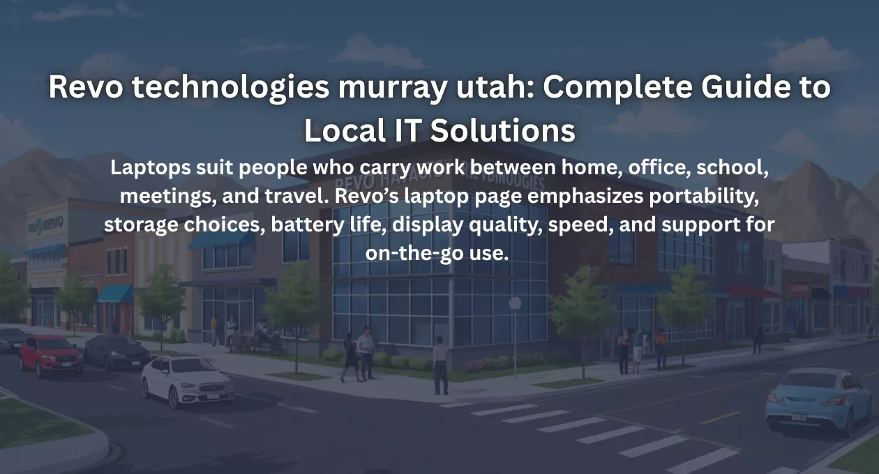 Revo technologies murray utah: Complete Guide to Local IT Solutions