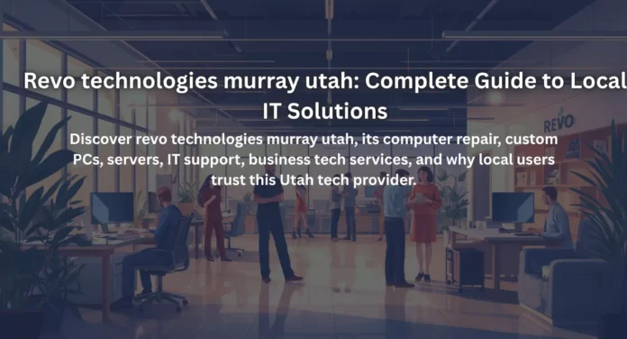 Revo technologies murray utah: Complete Guide to Local IT Solutions