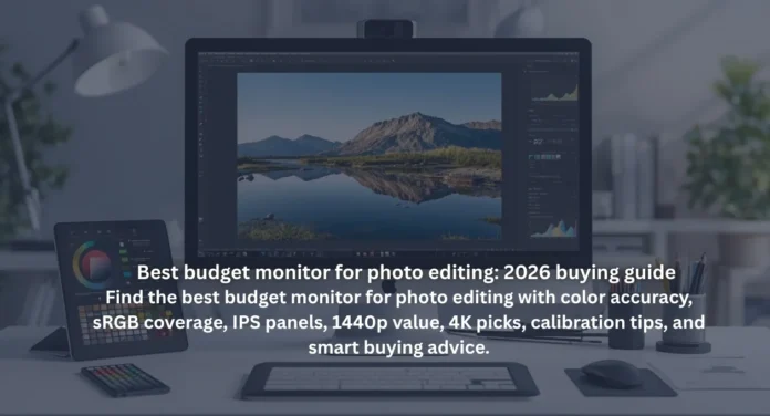 Best budget monitor for photo editing