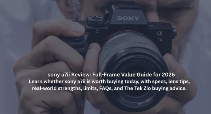 sony a7ii