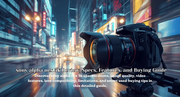 sony alpha nex 5k Review, Specs, Features, and Buying Guide