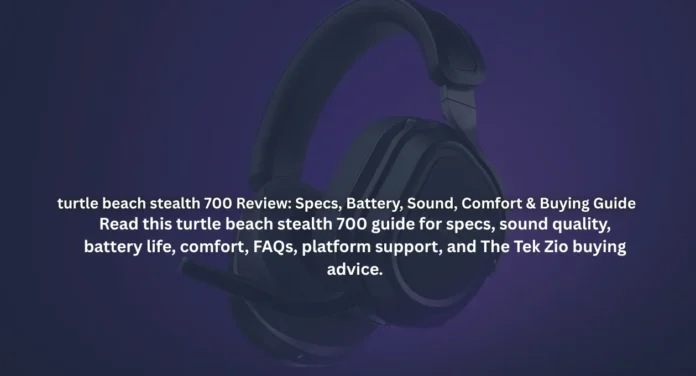 turtle beach stealth 700
