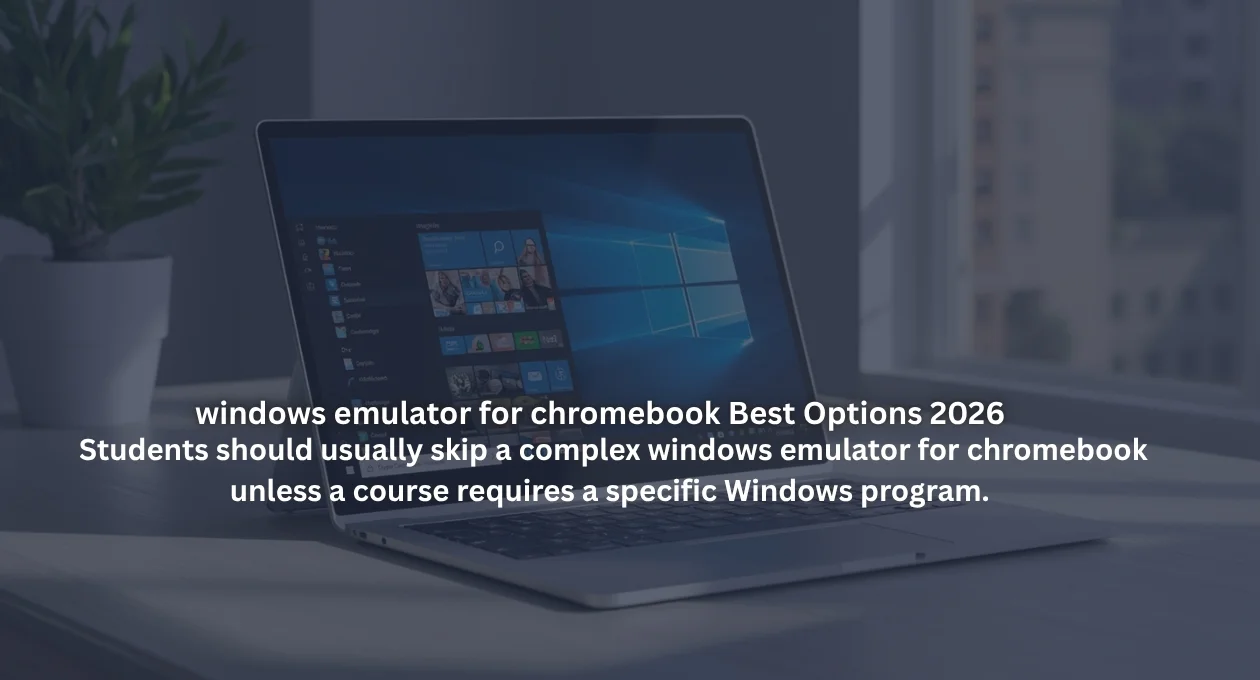 windows emulator for chromebook