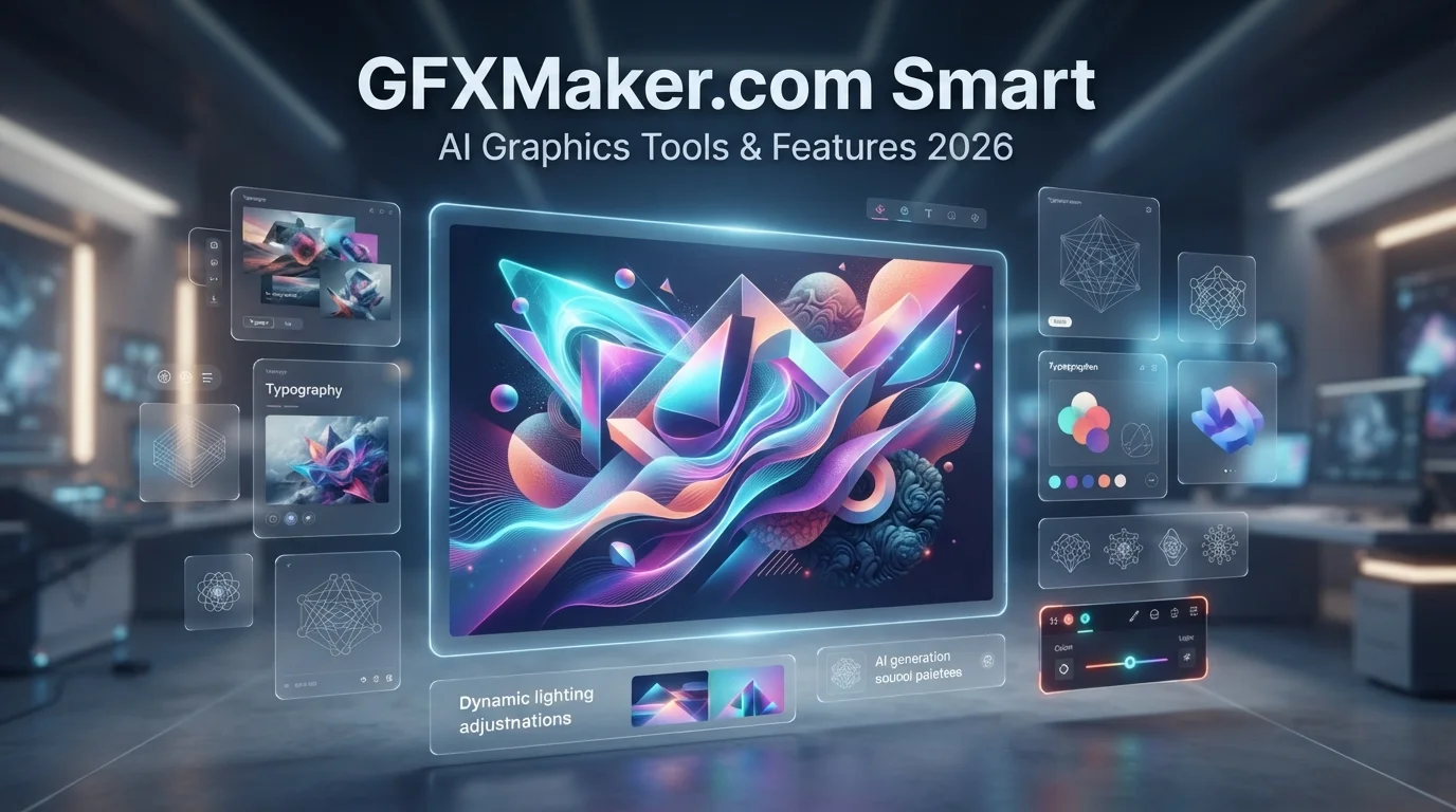 GFXMaker.com Smart AI graphics tools and features