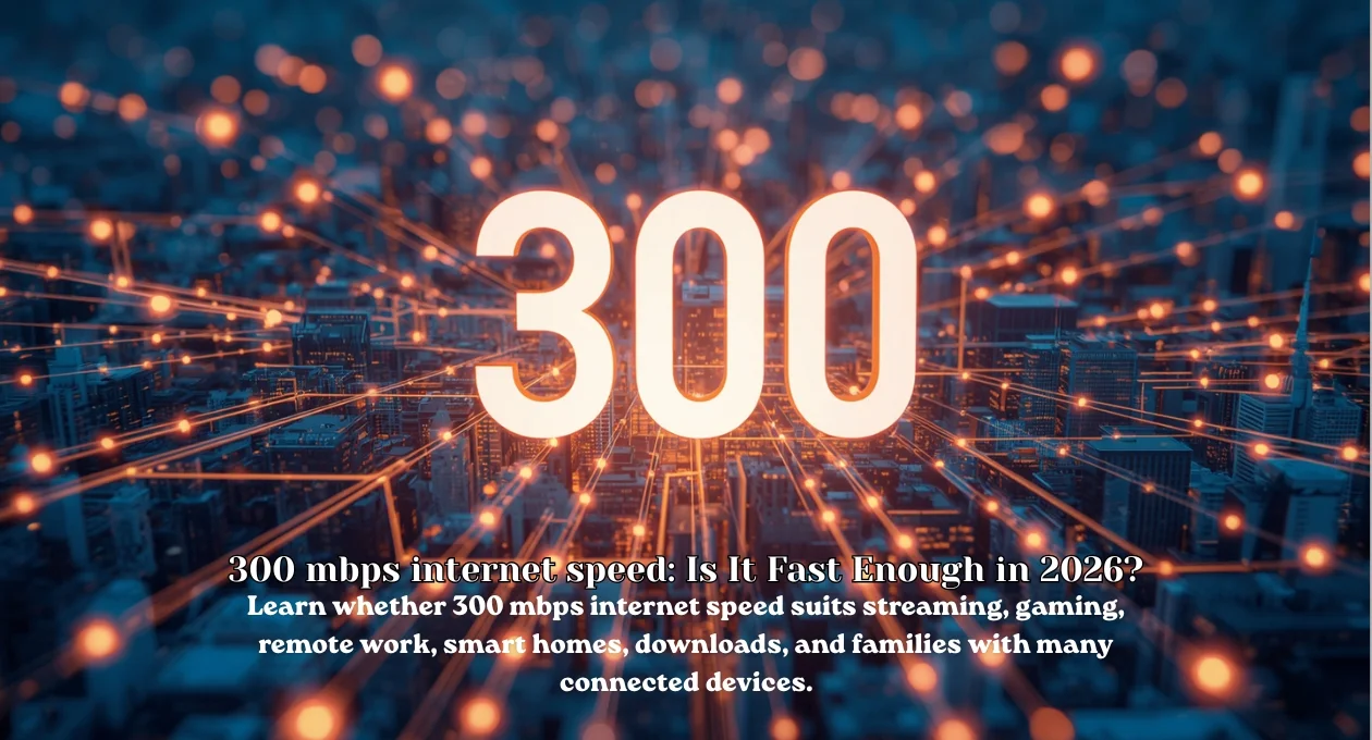 300 mbps internet speed: Is It Fast Enough in 2026?