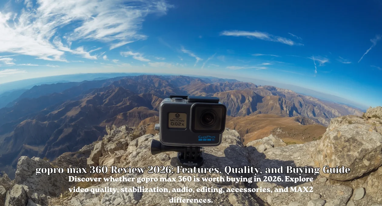 gopro max 360 Review 2026: Features, Quality, and Buying Guide