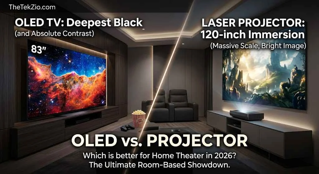 OLED vs. Projector: Which Is Better in 2026?